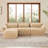 Fluffy Plush Modular Sofas, Contemporary Style For Home Relaxation