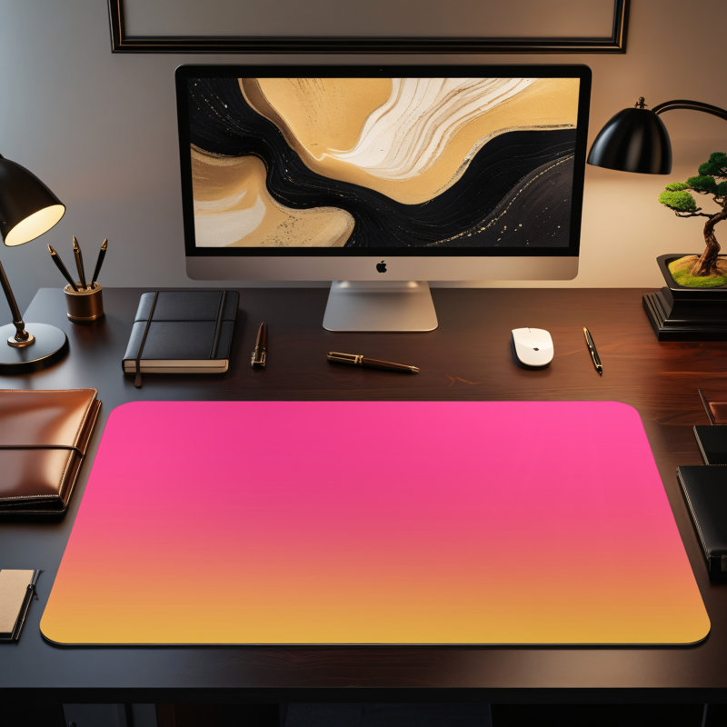 Polyester Desk Pad, 31.5x15.5