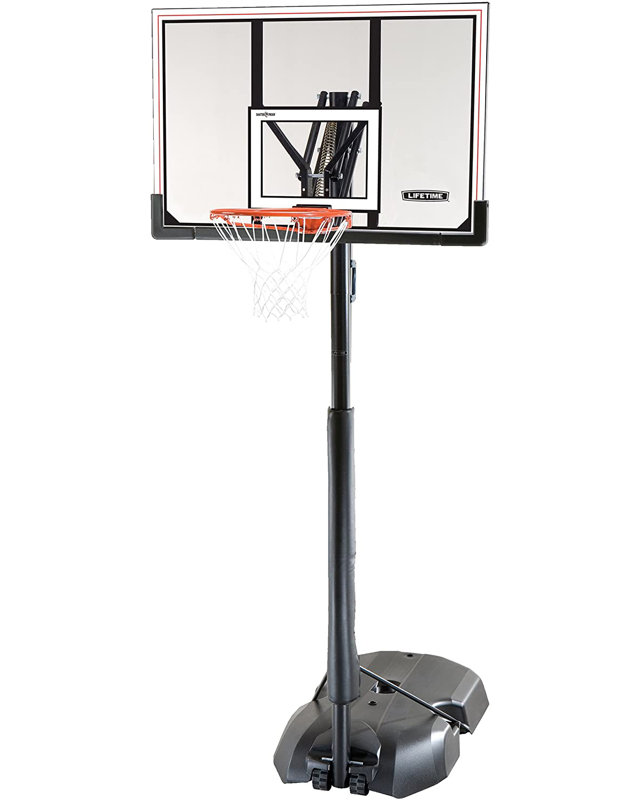 LIFETIME Adjustable Portable Basketball Net (50-Inch Polycarbonate)