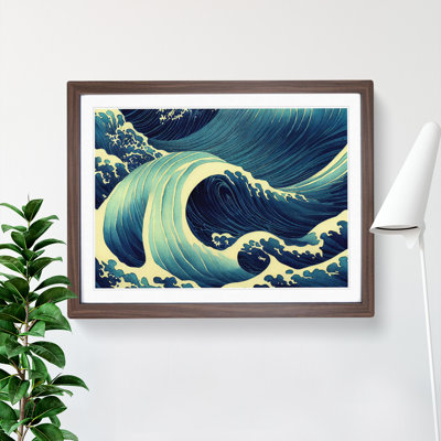 Japanese Ocean Waves Vol.3 - Single Picture Frame Print