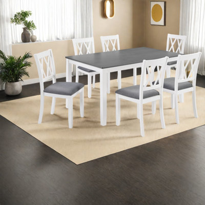 Modern Dining Table Sets(Must include both Table and Chair), Wood MDF Kitchen