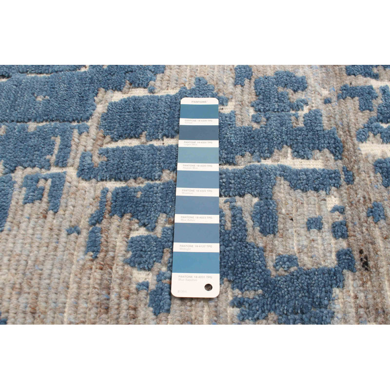 Tapis bleu Tangier 2 pi 10 po x 5 pi 0 po