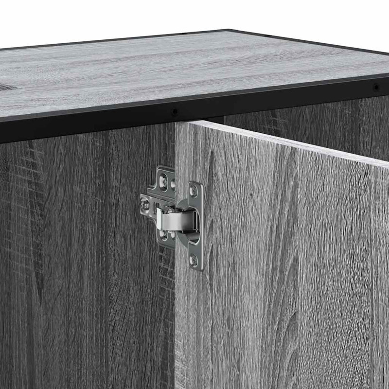 Analiesa Bathroom Cabinet, Grey Sonoma