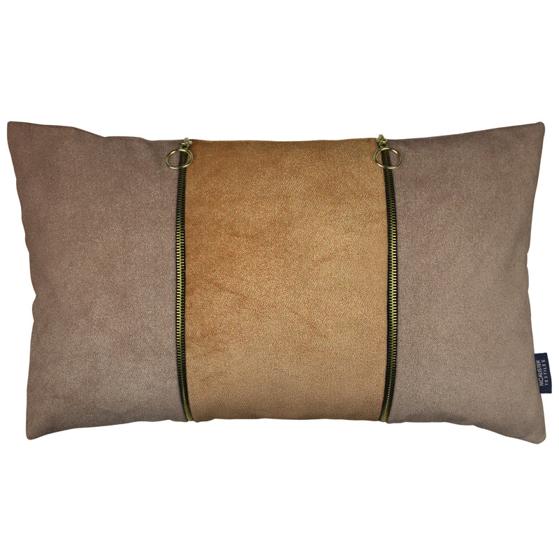 Rectangular Throw Pillow Cover, Caramel/Mocha