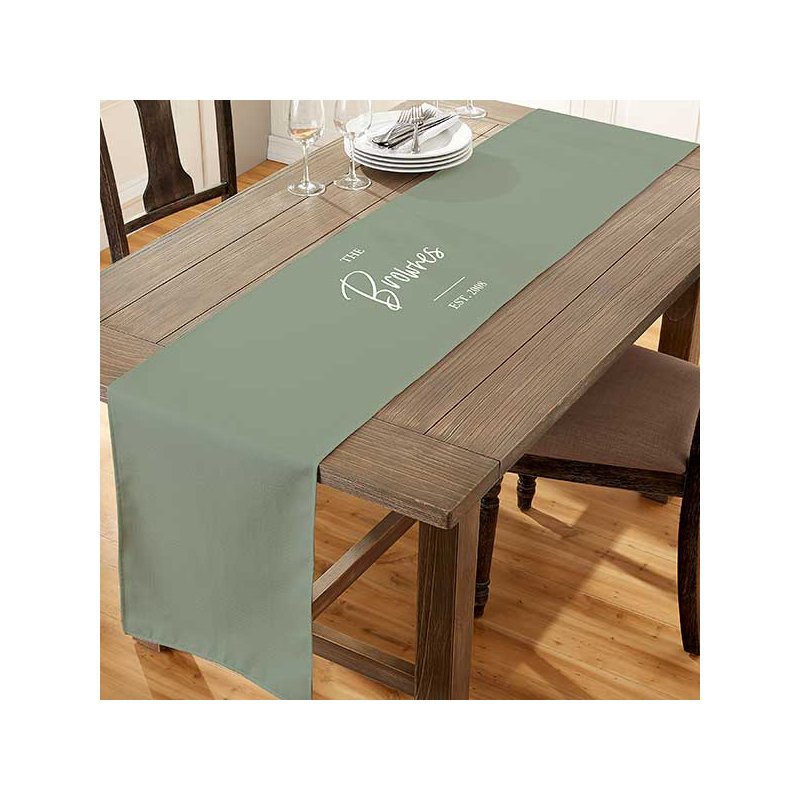 Chemin de table Classic Classic Elegance, 16 po x 120 po, Oui