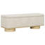 Faux Fur Upholstered Storage Bench-1477825064