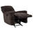 Navarro Chenille Upholstered Reclining Sofa Dark Brown-1560062577