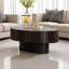 Table basse ovale, table de thé en forme d'olive, table de salon-983826185