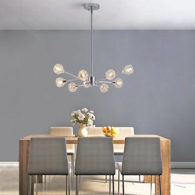 Modern Chandelier,Crystal Flush Mount Pendant Lights Pendant Lights Fixture for Kitchen Island