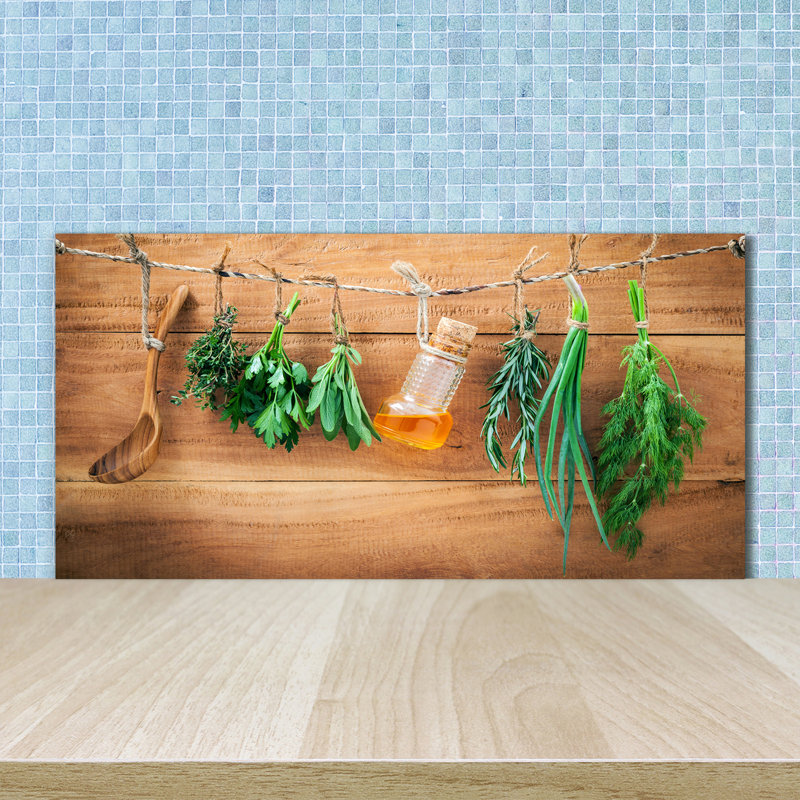 Longin 50cm W x 100cm L Glass Peel and Stick Panel