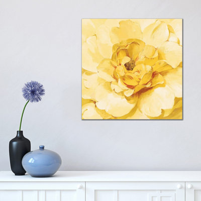 " Yellow Peony " by Danhui Nai Painting Print