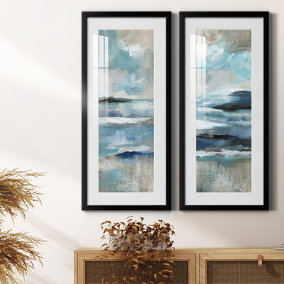 " Distant Drama I " 2 - Pieces Painting Print