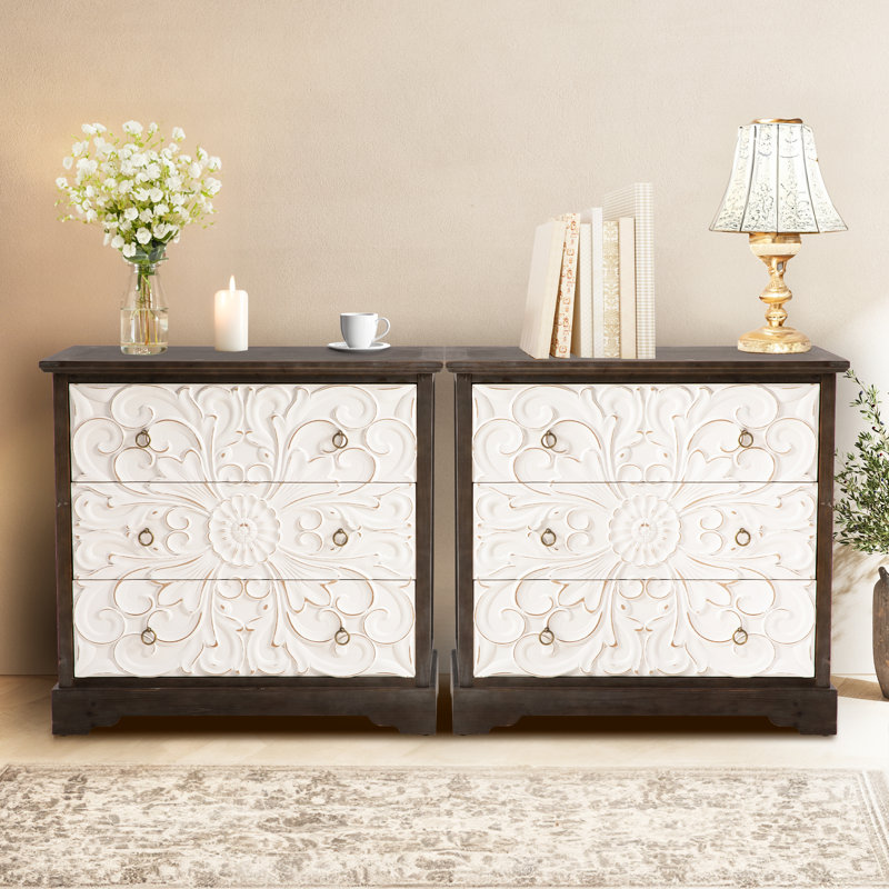 Commode 3 tiroirs Ethil