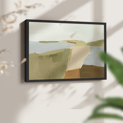 Stacked Landscape II -Framed Print - Restickable