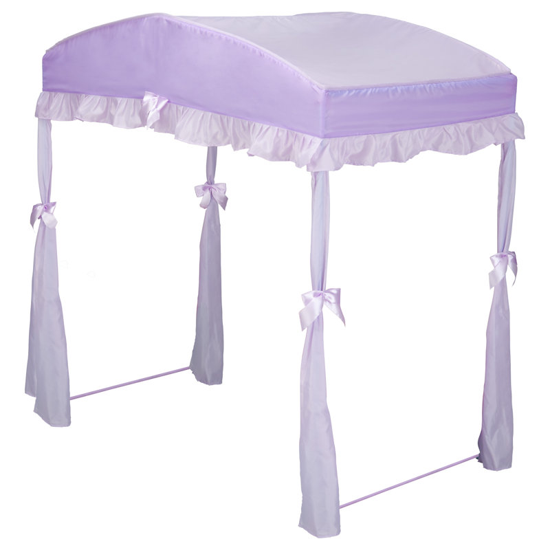 Auvent pour lit d'enfant, Mauve