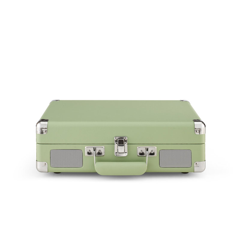 Portable 3 - Speed Turntable Decorative Record Player with Bluetooth, Mint