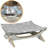 Lodgeste Animal Print Elevated Pet Bed