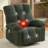 Reclino Oversized Rocker Recliner Chair with Vibration Massage and Lumbar Heating-118215924