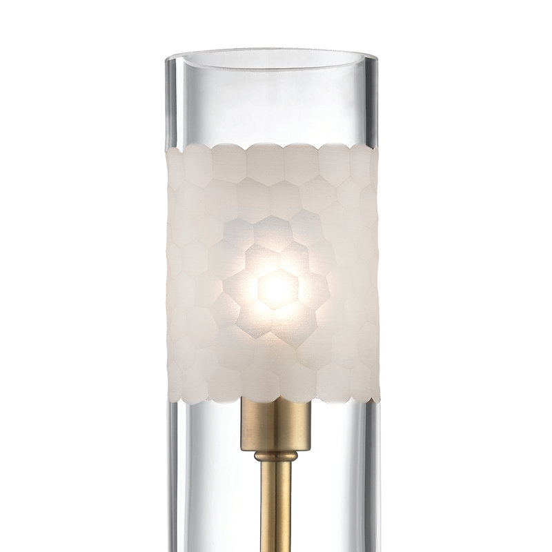 Wentworth 1 - Light Armed Sconce, Aged Brass