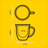 JoyJolt Serene Double Wall Coffee Mugs, 7.4oz.