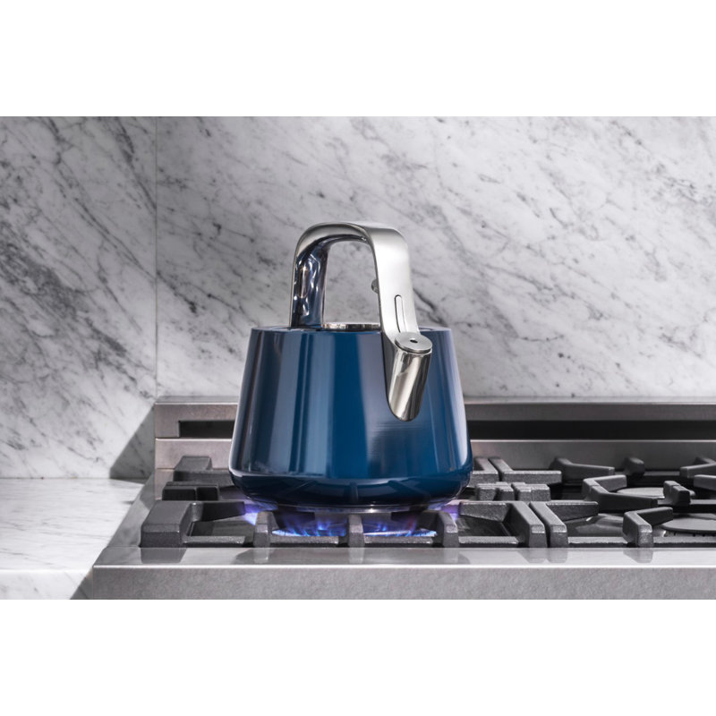 Caraway Stovetop Whistling Tea Kettle, Navy
