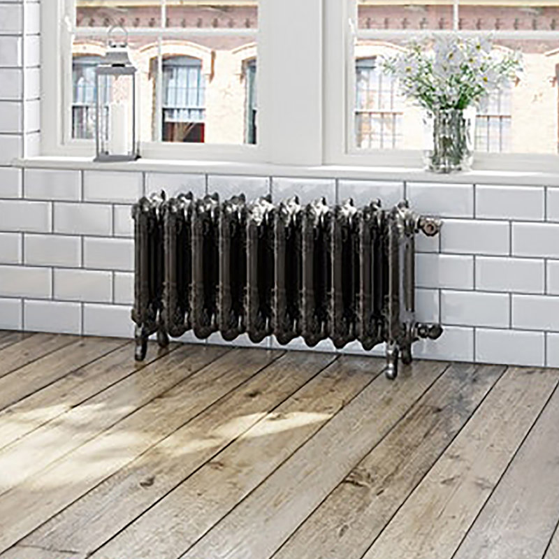 Oxford Cast Iron Traditional Radiator, 47 H x 85.2 W