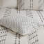 Ensemble de housse de couette en jacquard de coton 3 pièces très grand / très grand californien-117517579-117517580