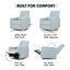 Piper Swivel Reclining Glider-96382405