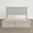 Farmhouse High Headboard Wood Platform Bed-368227444-368227449