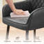 Seaham PU Armchair in Dark Grey-37683033
