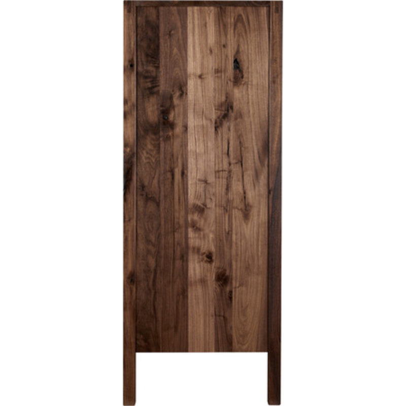 Rustic Walnut Tall Chest