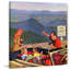 Lookout Point 1 Piece Wrapped Canvas Painting-2145167421