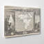 Vintage Map of Africa - Wrapped Canvas-19042495