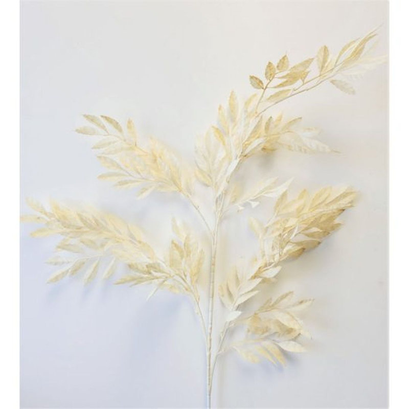 Branche de feuille de champagne, faux arbres et plantes