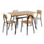 Adekunle 4 - Person Dining Set