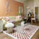 Neamiah Chequered Shag Area Rug