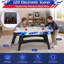 Table de hockey sur coussin d'air 58 po Rioloiuy