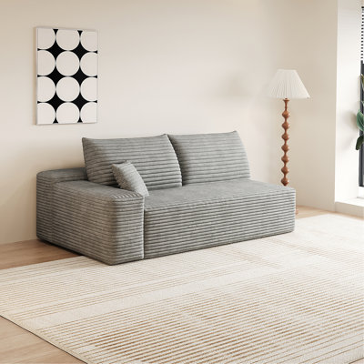 Y159-3L-GREY 3seater left