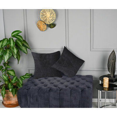 Matte Velvet Cushion Cover - 1 Pc