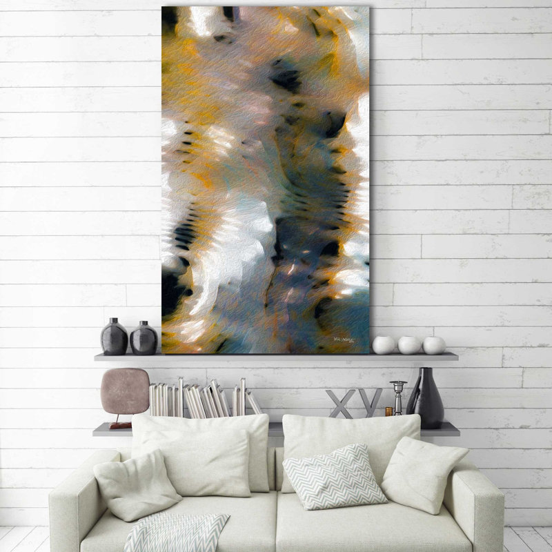 «Isaiah 28: 2 Tempest (Vertical)» par Mark Lawrence, reproduction, Toile tendue, H 60 po x l 36 po x P 1,5 po