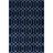 Glam Navy Blue Silver Area Rug-56547683