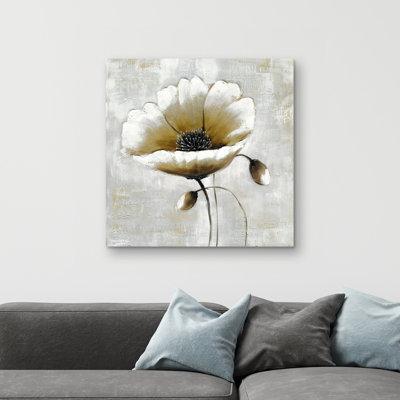 Modern flower - 32"x32" art on canvas