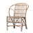 Pure Bamboo Chair with Rounded Back
