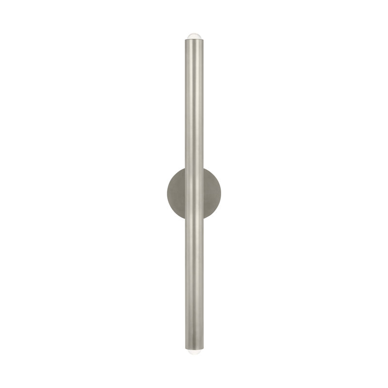 Ebell 2 - Light LED Wallchiere, Antique Nickel