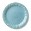Ensemble d'assiettes plates en grès côtier de 10,5 pouces avec glaçure bleu marine Coastline