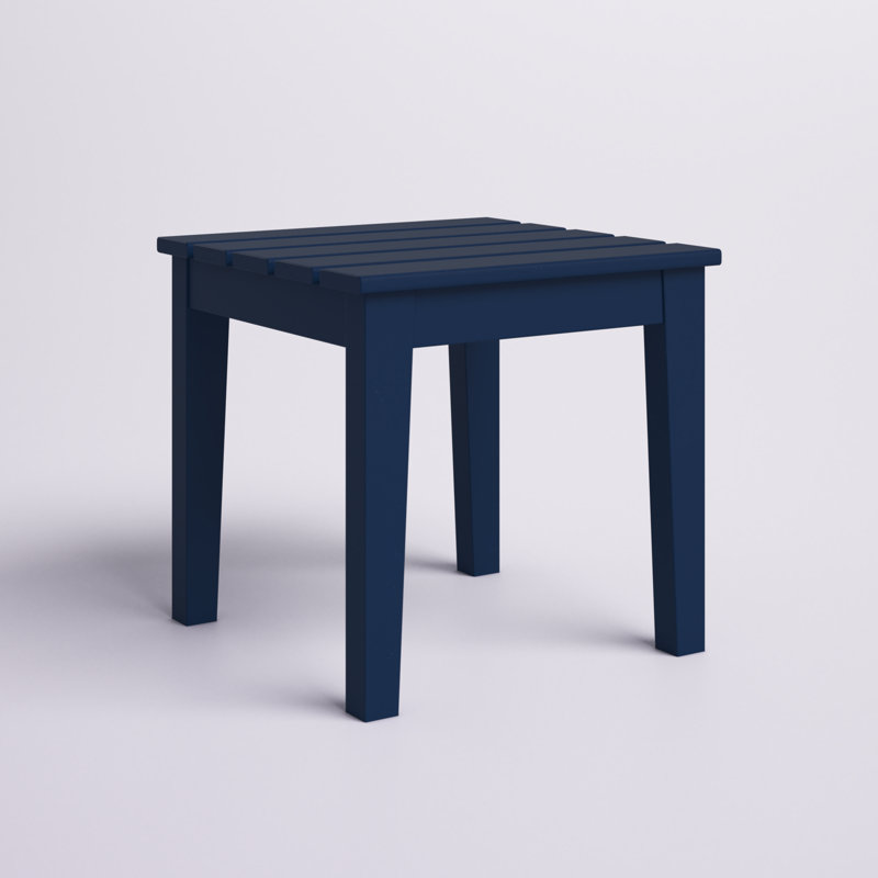 Table d'appoint en plastique Joubert, Marine
