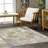 Pender Beige Cream Oriental Cotton Chenille Area Rug-472618799