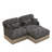 Comfy Chenille Leopard Printing Loveseat Sofa,Delicate Tassel Edge,Movable Ottoman,Modern Fashion Style,Ergonomic Back and Seat Design,Easy Assembly,Deep Seat Couch for Living Room-129879626