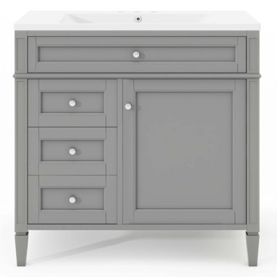Meuble-lavabo 36 po avec armoire à pharmacie