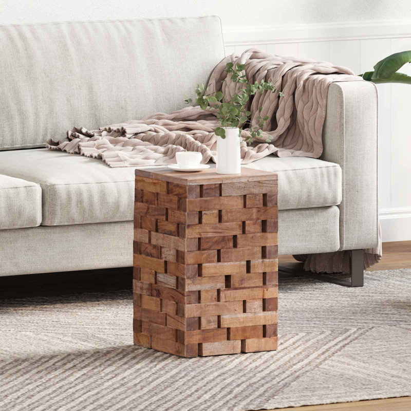 Solid Wood Accent Stool